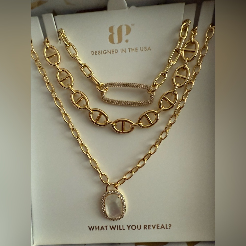 Bomb party 2025 summer luxe layers: Just dazzle me. Mother of pearl